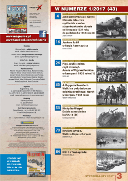 Technika Wojskowa Historia 1/2017 - E