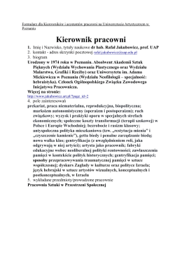 dr hab. Rafał Jakubowicz