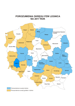 Mapa porozumień 2017