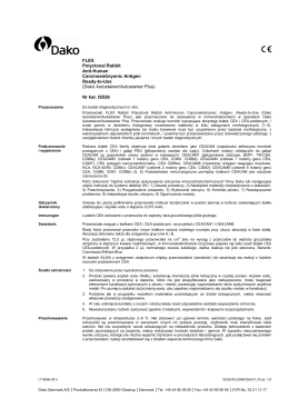 (Dako Autostainer/Autostainer Plus) Nr kat. IS526