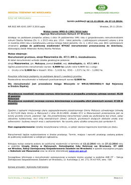 Mazurowice, dz. 47.1 (12.12.-27.12.2016) W- D