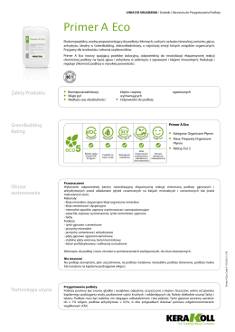 Primer A Eco Kerakoll