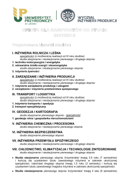 wybierz kierunek studiów