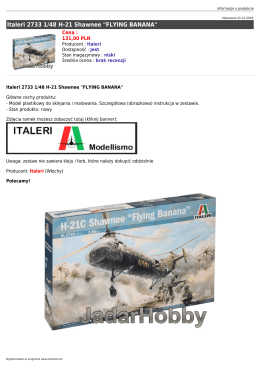 Italeri 2733 1/48 H-21 Shawnee "FLYING BANANA"