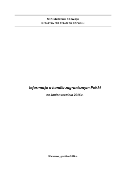 wersja polska - Ministerstwo Rozwoju