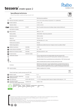 Forbo Tessera Create Space2 Specyfikacja