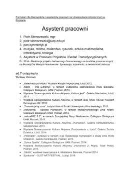 Asystent pracowni