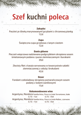 Szef Kuchni Poleca