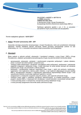 Wakat: Personel tymczasowy