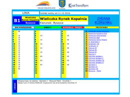 Rozkład jazdy