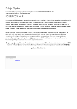 Generuj PDF - Policja Śląska