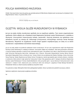 Generuj PDF - Policja Warmińsko