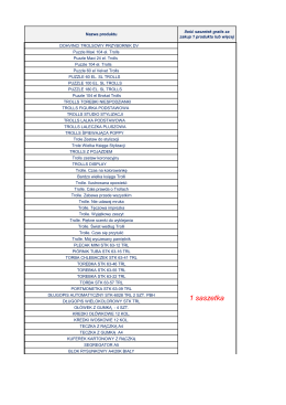 1 saszetka - Carrefour
