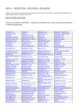 Generuj PDF - KRP II &ndash; Mokot&oacute;w, Ursyn&oacute;w, Wilan&oacute;w