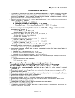 Opis przedmiotu zamówienia