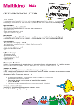 oferta urodzinowa | rybnik