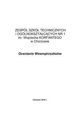 szkolny system oceniania