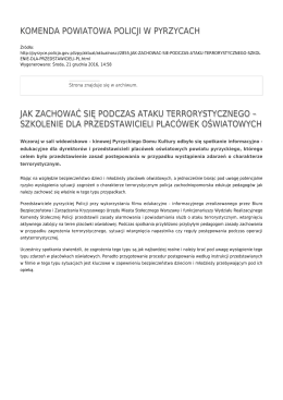 Generuj PDF - Komenda Powiatowa Policji w Pyrzycach