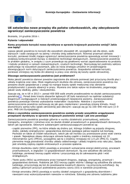 UE zatwierdza nowe przepisy dla państw członkowskich
