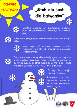 Stok nie jest dla bałwan&oacute;w