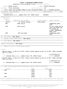 v&yacute;pis z katastru nemovitost&iacute; - E