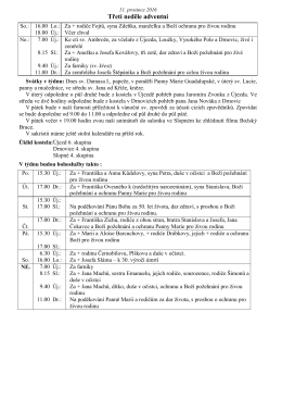 Ohlášky 11.12.2016 - Farnost Újezd u Valašských Klobouk