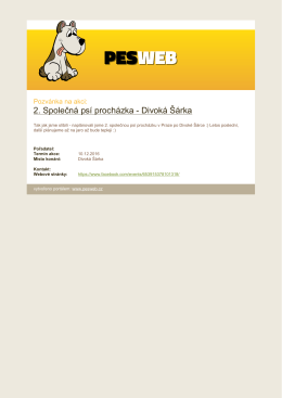 Pozv&aacute;nka jako pdf