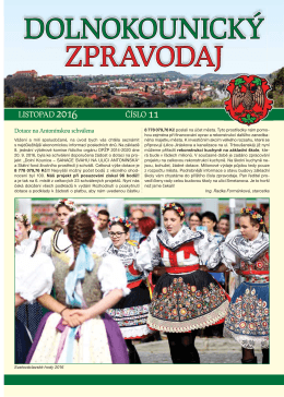 dolnokounick&yacute; zpravodaj