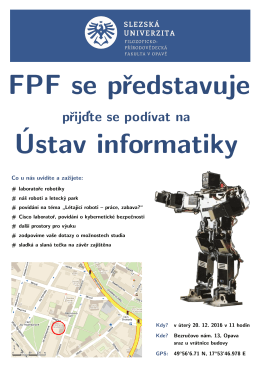 Představen&iacute; &Uacute;stavu informatiky