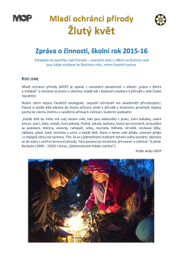 Výroční zpráva 2015-16