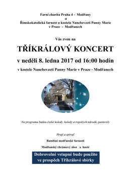 tříkrálový koncert
