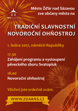 tradiční slavnostní novoroční ohňostroj