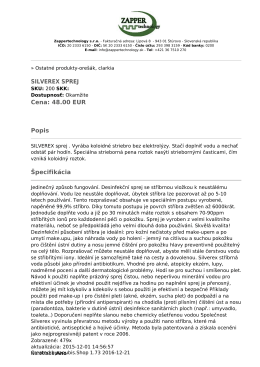 Ponuka: 81 - ZAPPER Technology