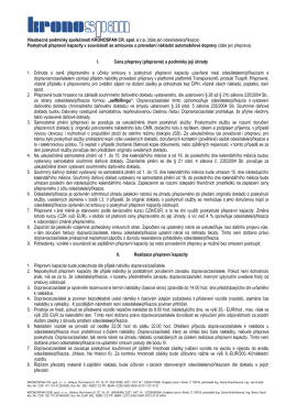 Výzva k podávání návrhů na uzavření smlouvy (dále
