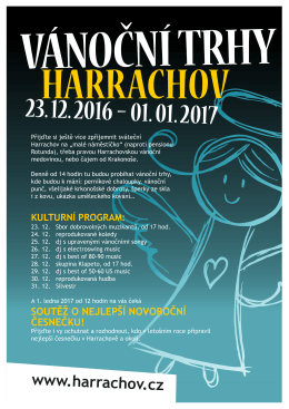 plakát vánoční trhy harrachov.cdr
