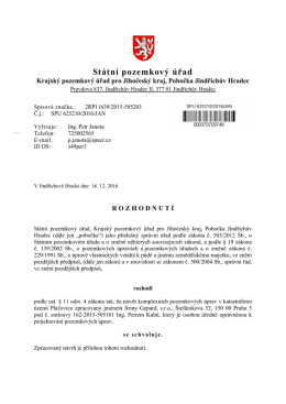 St&aacute;tn&iacute; pozemkov&yacute; &uacute;řad