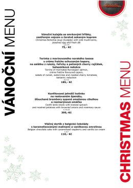 V&aacute;nočn&iacute; kulajda se smrkov&yacute;mi hř&iacute;bky, zastřen&yacute;m vejcem a