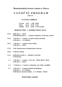zde - Farnost Lomnice a Un&iacute;n