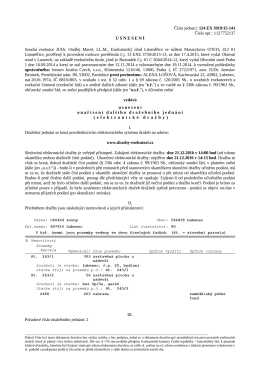 Dražebn&iacute; vyhl&aacute;&scaron;ka 124 EX 3919/15