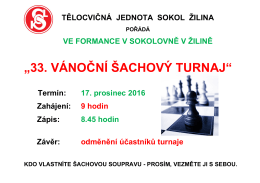 Šachový turnaj