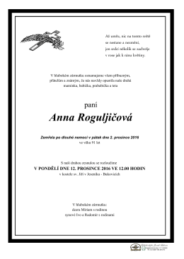 Anna Roguljičov&aacute;