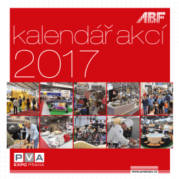 kalend&aacute;ř akc&iacute; - pva expo praha