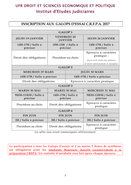 Institut d`Etudes Judiciaires (IEJ)