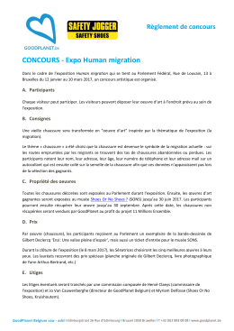 CONCOURS - Expo Human migration