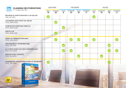 Téléchargez le Planning