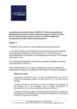 l`amendement propos&eacute; par l`Association pour la M&eacute;moire de la Shoah