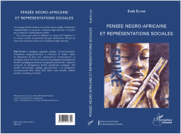 PENSÉE NÉGRO-AFRICAINE ET REPRÉSENTATIONS SOCIALES