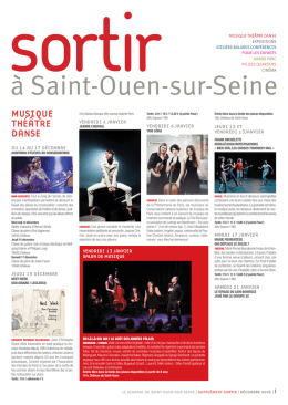 T&eacute;l&eacute;charger (pdf - 682 Ko) - Site Officiel de la ville de Saint-Ouen