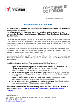 Le chiffre du 67 : 10 000 - Bas-Rhin