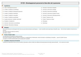 fiche K1103 - Pôle emploi